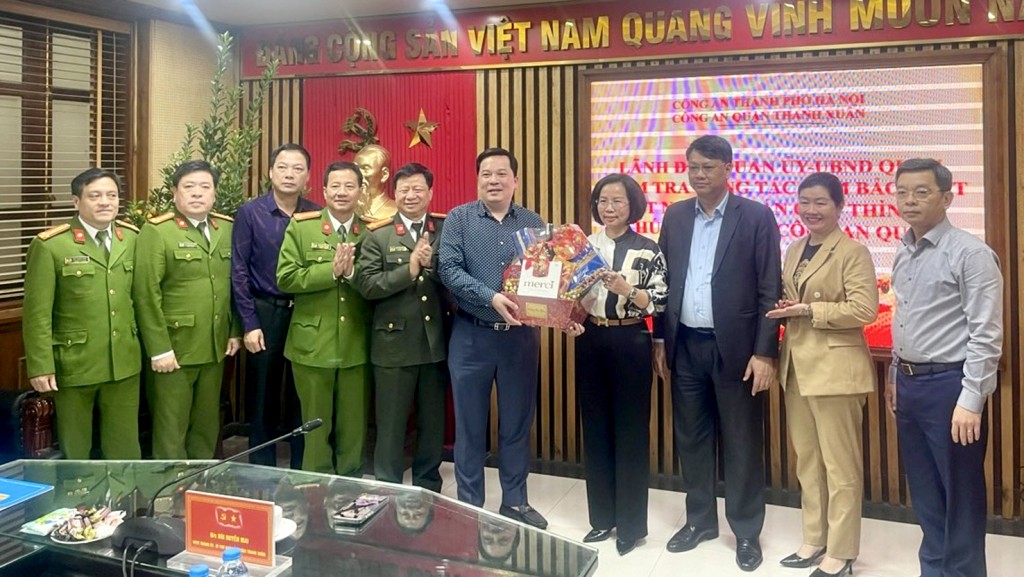 Quận Thanh Xuân: Kiểm tra, đảm bảo an ninh dịp Tết Nguyên đán