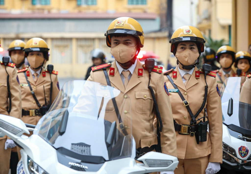 Cảnh sát giao thông sẵn sàng phương án đón người dân trở lại Thủ đô sau kỳ nghỉ Tết