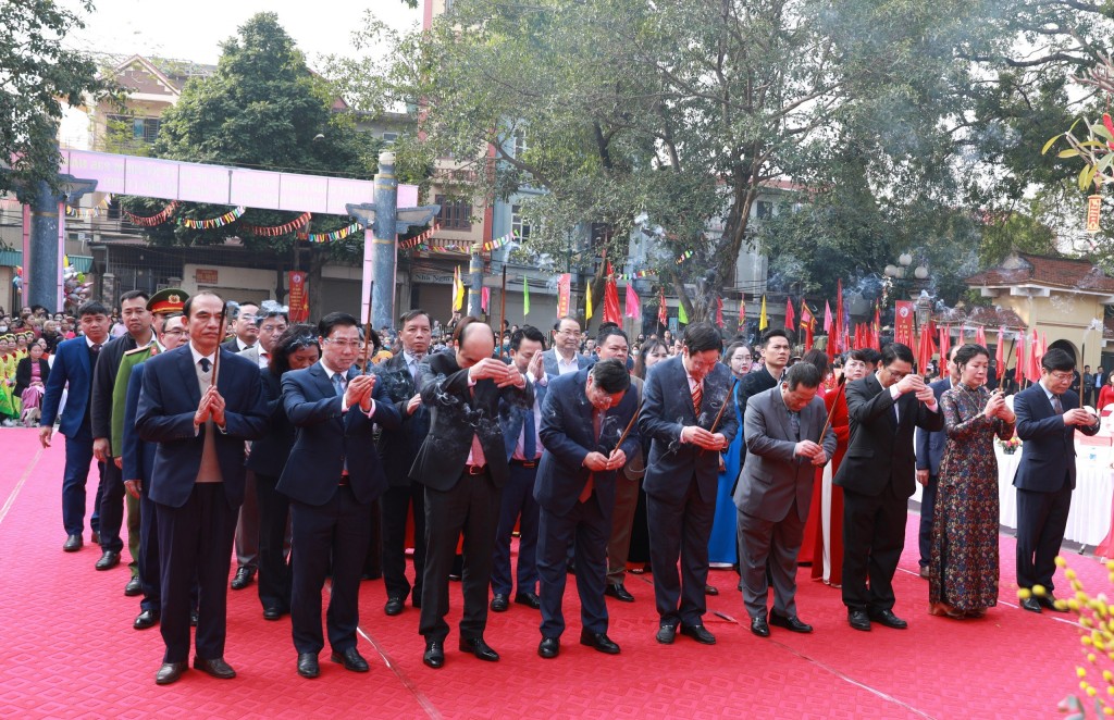 Phó Bí thư Thành ủy Hà Nội dự Lễ kỷ niệm 235 năm Chiến thắng Ngọc Hồi