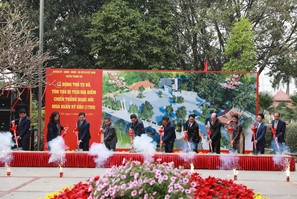 Phó Bí thư Thành ủy Hà Nội dự Lễ kỷ niệm 235 năm Chiến thắng Ngọc Hồi