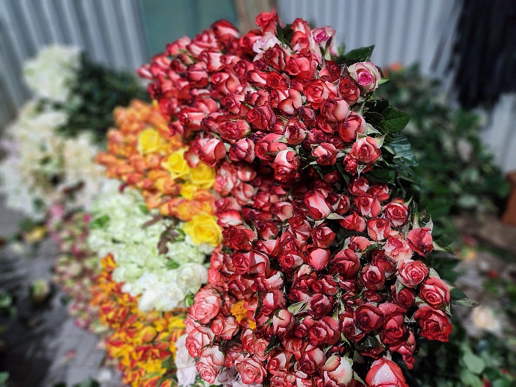 Thị trường hoa ở TP.HCM vắng khách trước ngày lễ Tình nhân 14/2