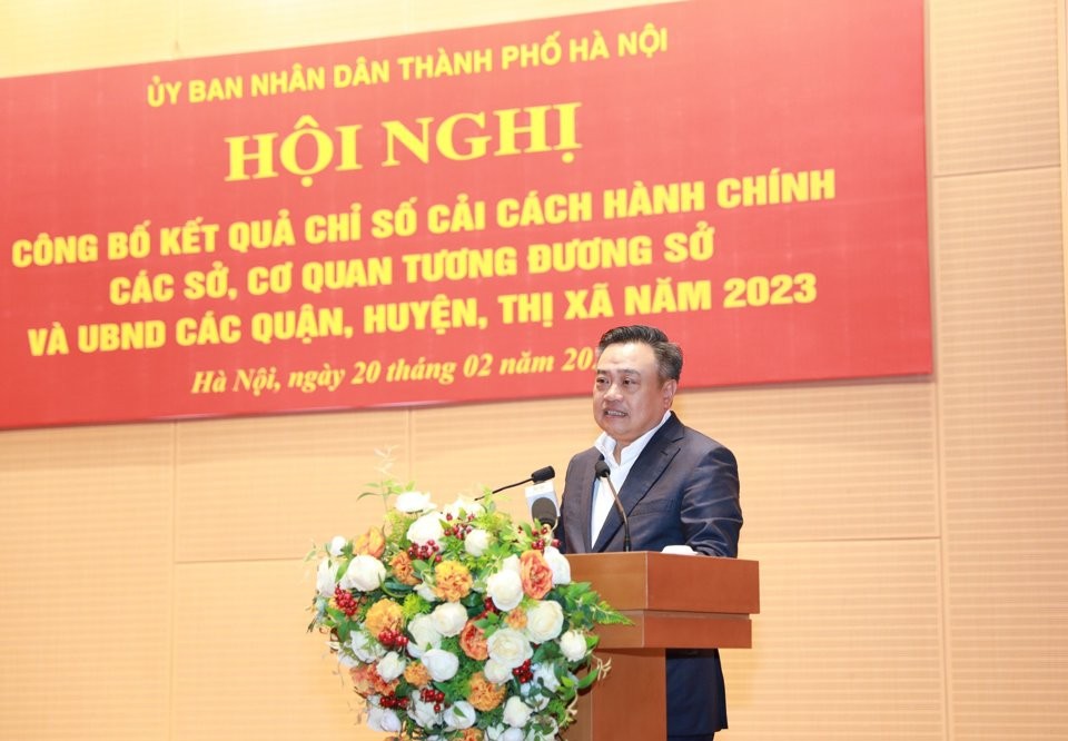 Hà Nội: Quận Đống Đa, sở Nội vụ đạt chỉ số cải cách hành chính cao nhất