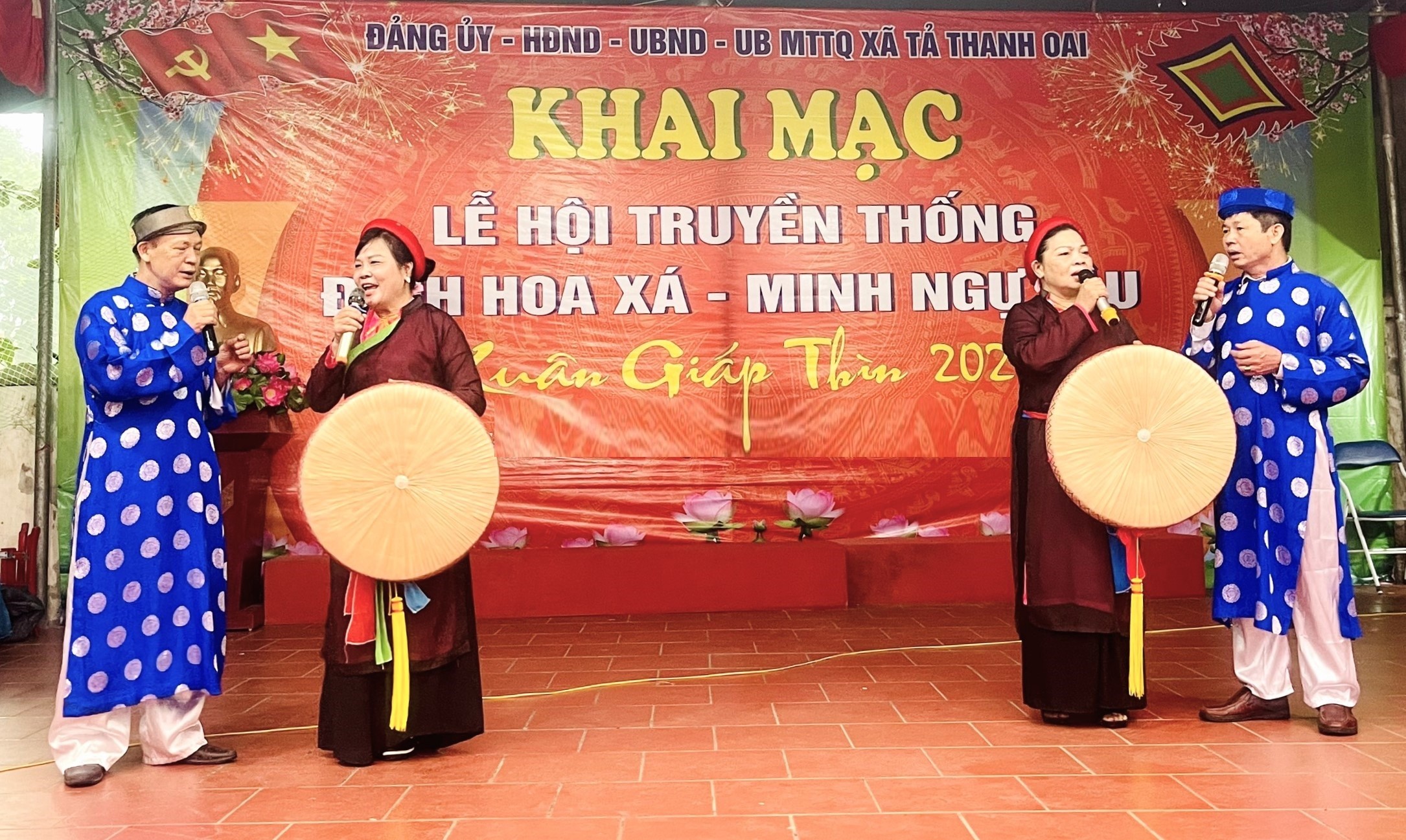 Lễ hội Đình Hoa Xá - Minh Ngự Lâu và truyền thuyết Bà Chúa Hến làng Tó