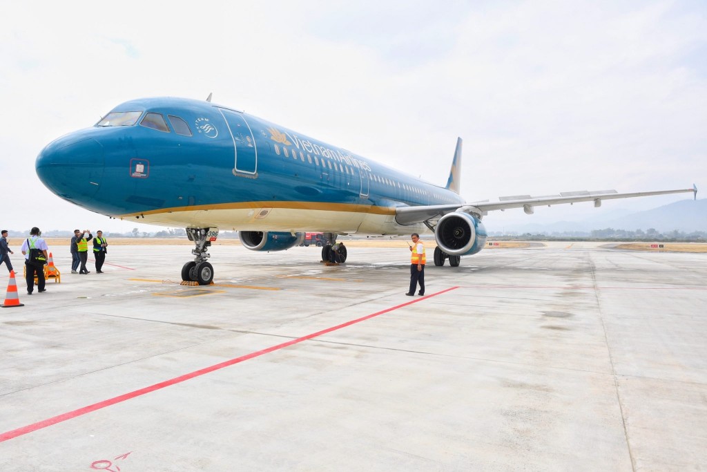 Từ ngày 6/3/2024 - 30/3/2024, Vietnam Airlines sẽ tăng gấp đôi tần suất các chuyến bay đến Điện Biên. Ảnh: VNA