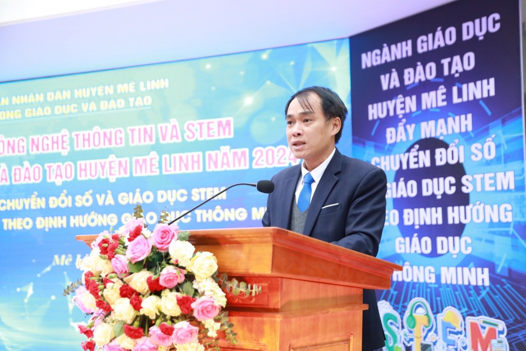 Ấn tượng Ngày hội Công nghệ thông tin và STEM ngành GD&ĐT huyện Mê Linh