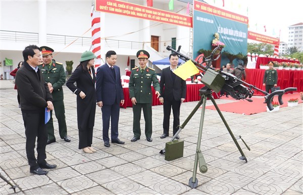 Nâng cao chất lượng toàn diện của lực lượng vũ trang huyện Gia Lâm