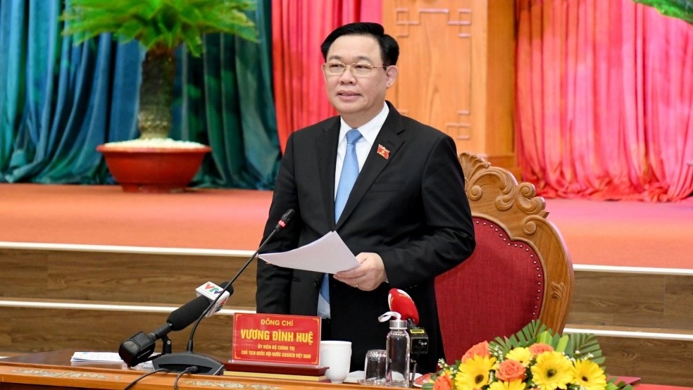 Chủ tịch Quốc hội: Bình Định phải huy động mọi nguồn lực để thúc đẩy 5 trụ cột tăng trưởng