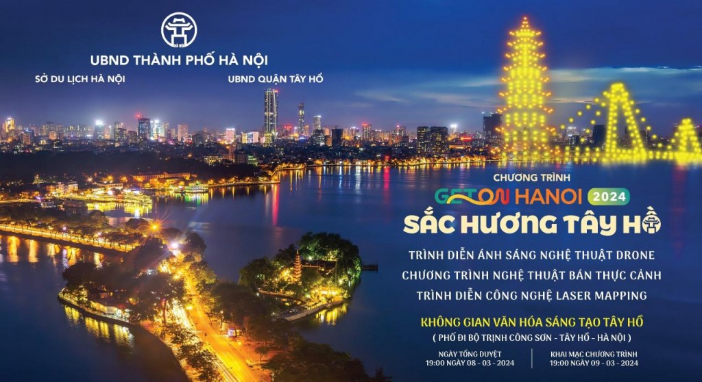 200 người tham gia chương trình nghệ thuật bán thực cảnh tại “Get on Hanoi 2024”