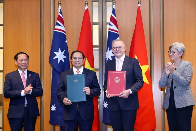 Việt Nam - Australia nâng quan hệ lên Đối tác Chiến lược toàn diện