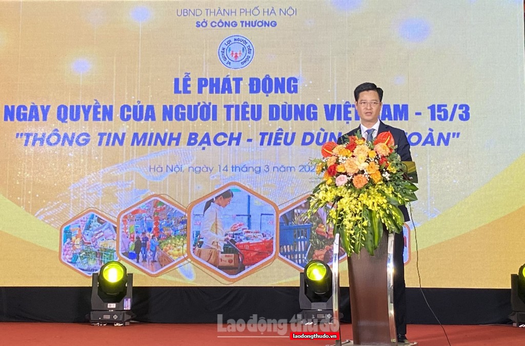 Hà Nội phát động Ngày Quyền của người tiêu dùng Việt Nam năm 2024