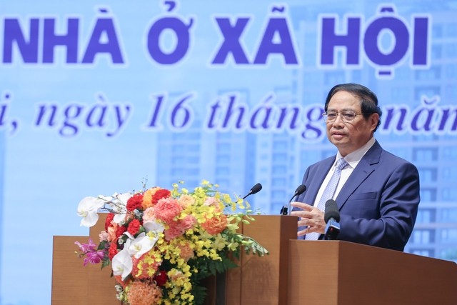 Thủ tướng Phạm Minh Chính: Xây dựng nhà ở xã hội phải đảm bảo yếu tố về hạ tầng y tế, giáo dục