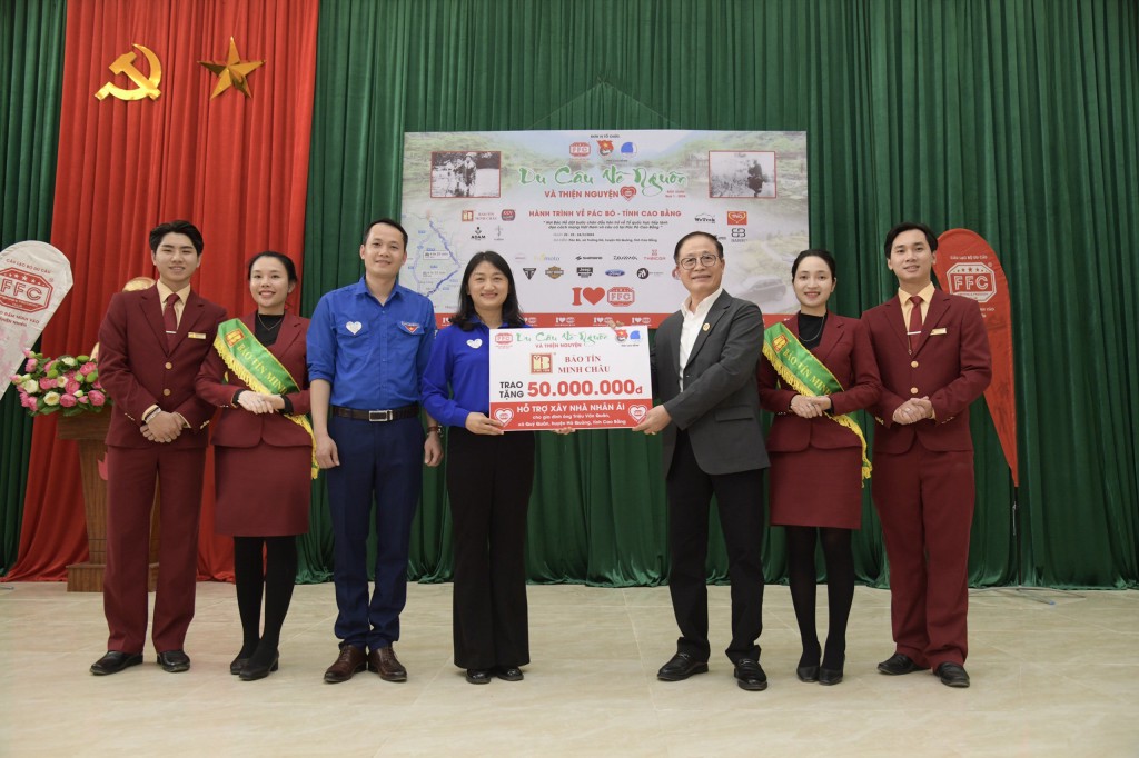 Bảo Tín Minh Châu chung tay thực hiện các hoạt động an sinh xã hội tại Cao Bằng