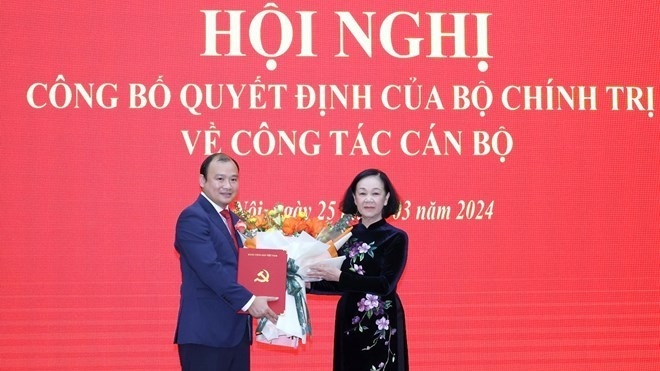 Phó Trưởng Ban Tuyên giáo Trung ương Lê Hải Bình được bổ nhiệm làm Tổng Biên tập Tạp chí Cộng sản