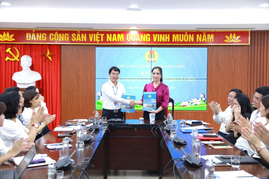 Đoàn viên Công đoàn quận Long Biên được mua hàng giảm giá từ 30-42,8%