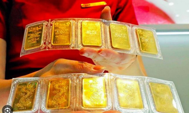Giá vàng trong nước đồng loạt tăng mạnh