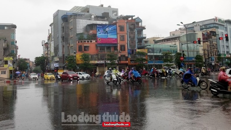 Hà Nội có mưa vài nơi, nhiệt độ cao nhất 31 độ C