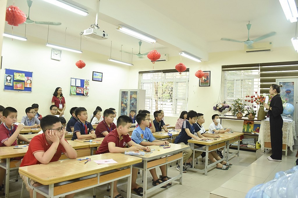 Hà Nội: Gần 1.300 học sinh tiểu học tham gia cuộc thi Olympic tiếng Anh