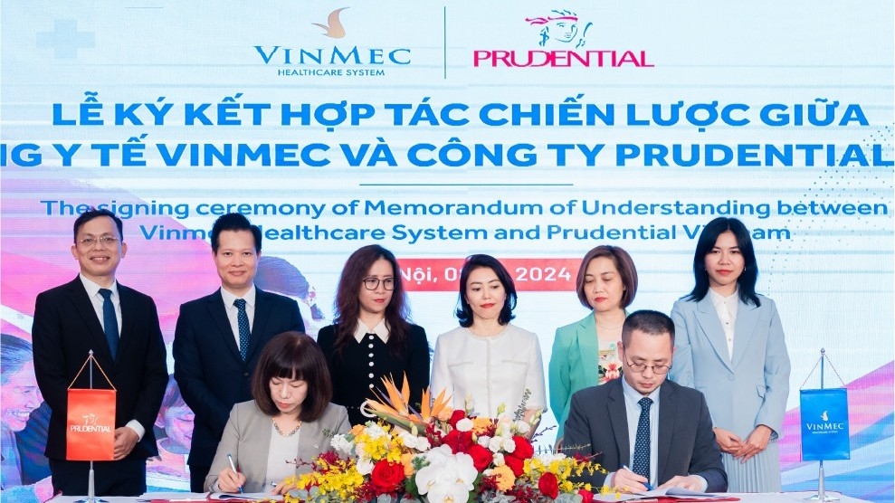 Prudential và Vinmec ký kết hợp tác chiến lược, cung cấp giải pháp y tế tốt hơn cho khách hàng