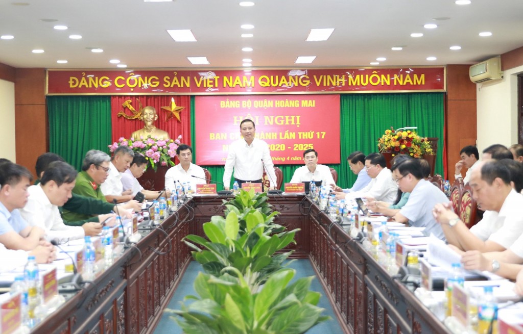 Tập trung giải phóng mặt bằng đường Tam Trinh và nhiều dự án quan trọng ở quận Hoàng Mai
