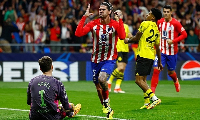 Tứ kết Champions League: Sai lầm của Dortmund giúp Atletico nắm lợi thế