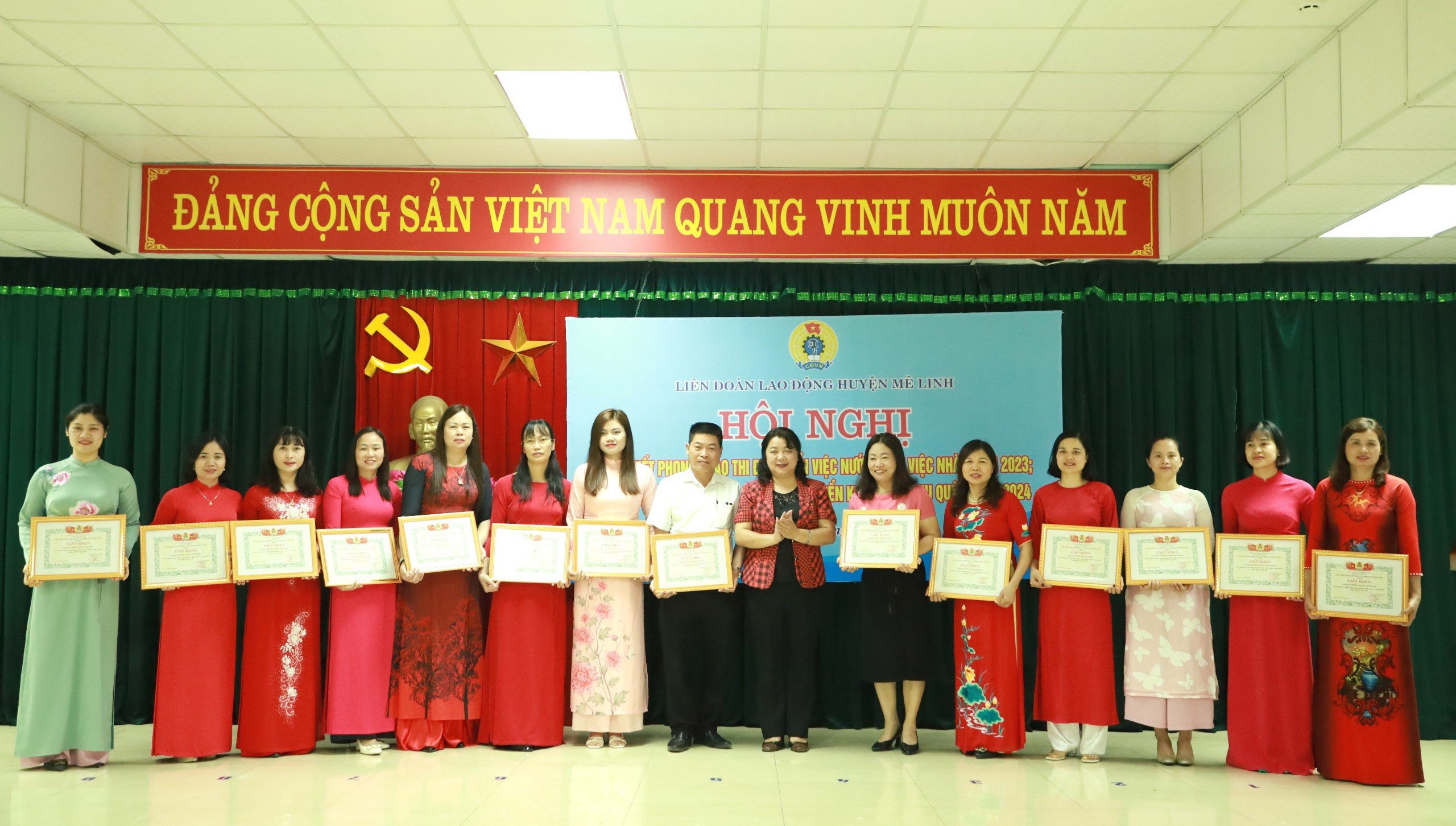 LĐLĐ huyện Mê Linh triển khai hiệu quả phong trào thi đua “Giỏi việc nước, đảm việc nhà”