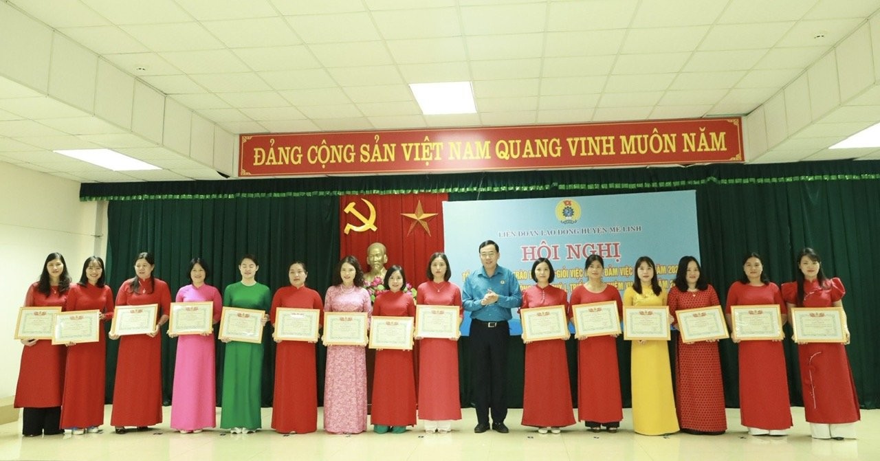 LĐLĐ huyện Mê Linh triển khai hiệu quả phong trào thi đua “Giỏi việc nước, đảm việc nhà”