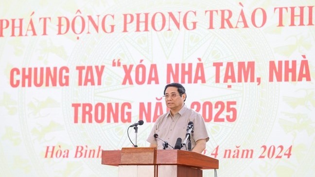 Thủ tướng phát động Phong trào thi đua cả nước chung tay “Xóa nhà tạm, nhà dột nát” trong năm 2025