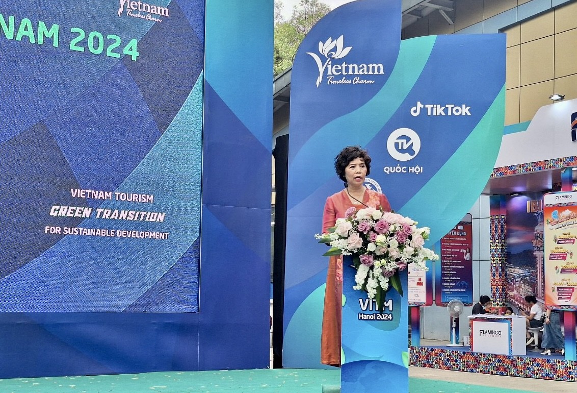 Doanh thu bán sản phẩm du lịch trong 4 ngày Hội chợ VITM Hà Nội 2024 đạt trên 180 tỷ đồng