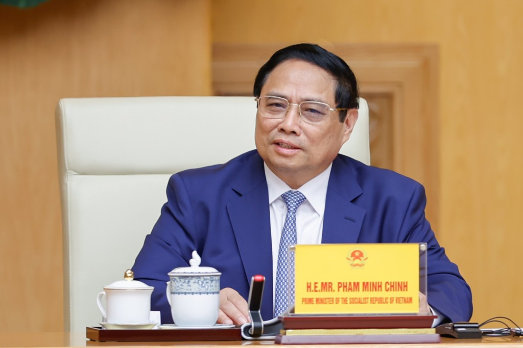 Thủ tướng Phạm Minh Chính đề nghị Apple coi Việt Nam là cứ điểm sản xuất toàn cầu