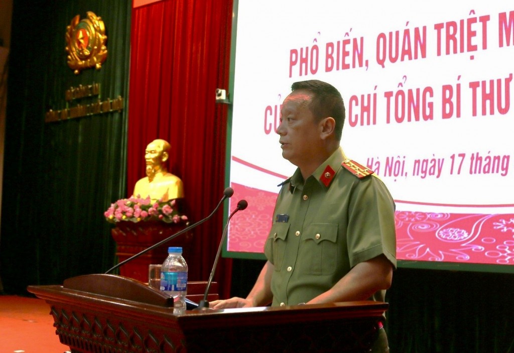 Công an Hà Nội sinh hoạt chính trị giáo dục đạo đức cách mạng cho cán bộ, chiến sĩ