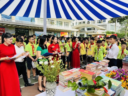 Quận Thanh Xuân hưởng ứng Ngày sách và văn hóa đọc Việt Nam