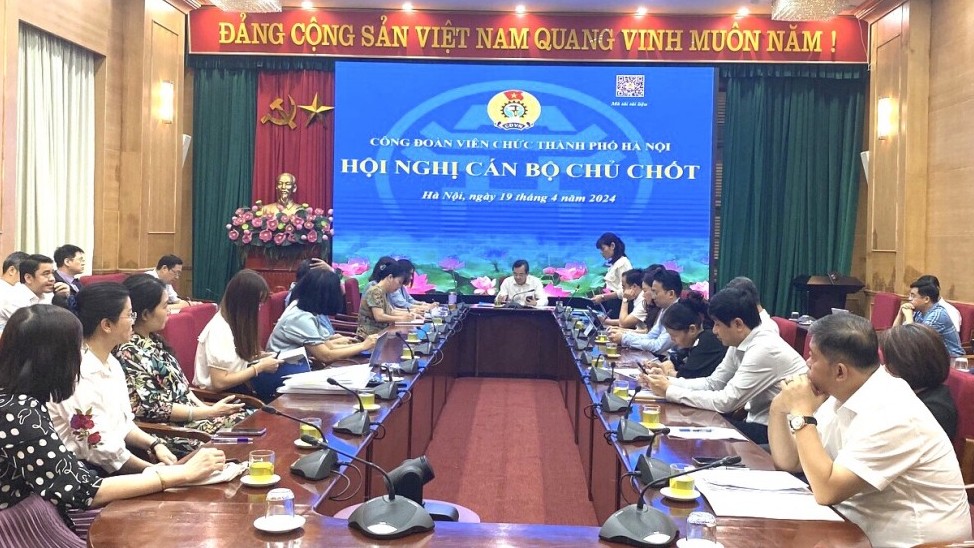 Hội nghị Ban Chấp hành Công đoàn Viên chức thành phố Hà Nội khóa VI, kỳ họp thứ ba (mở rộng)