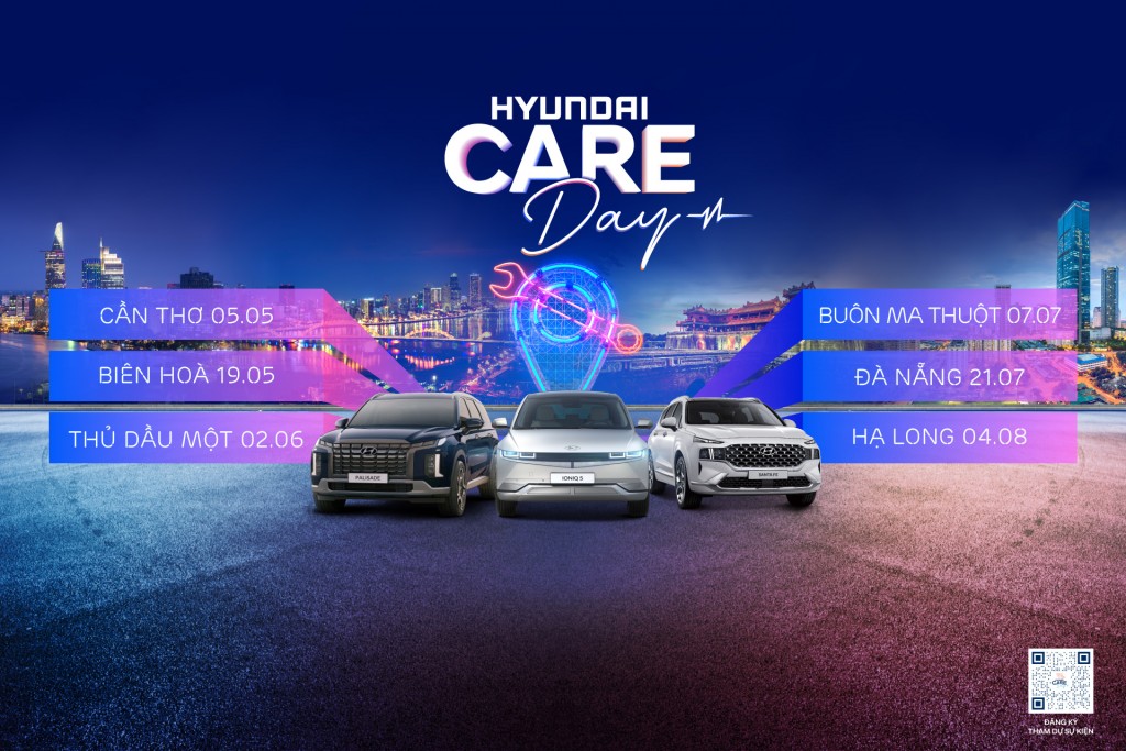 Ngày hội chăm sóc xe Hyundai lần đầu tiên diễn ra tại Việt Nam