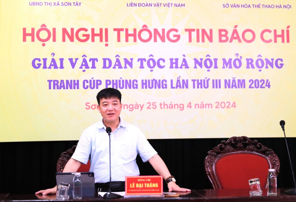 Khởi tranh Giải vật dân tộc Hà Nội mở rộng tranh Cúp Phùng Hưng lần thứ III