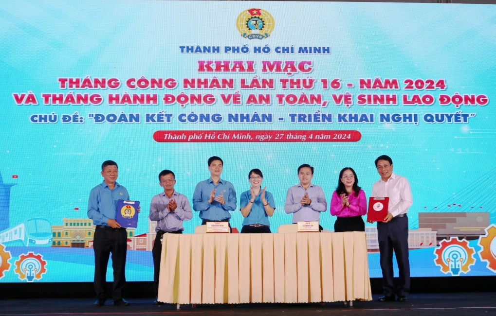 TP.HCM: Khai mạc Tháng Công nhân lần thứ 16