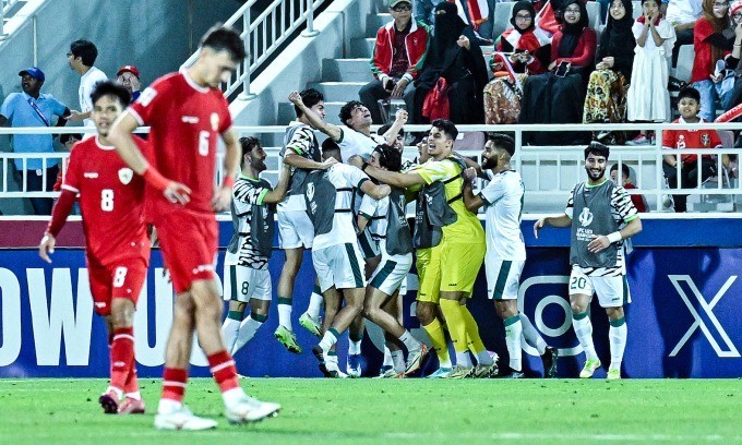 Thua U23 Iraq, U23 Indonesia chờ suất vớt