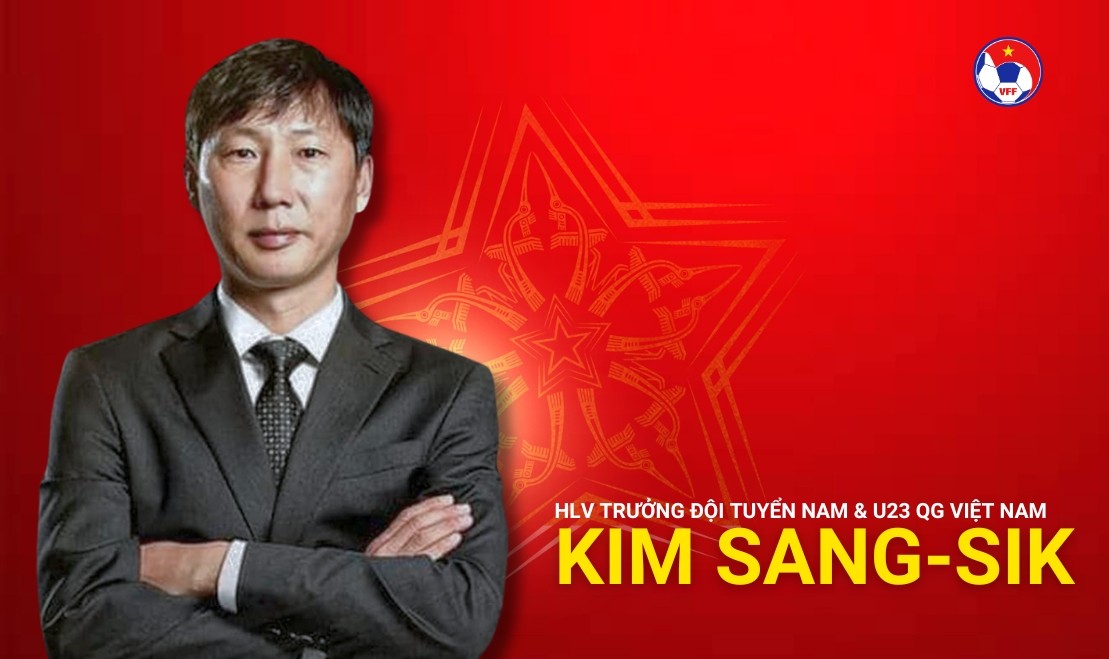 Ông Kim Sang-sik làm HLV trưởng Đội tuyển bóng đá  Việt Nam