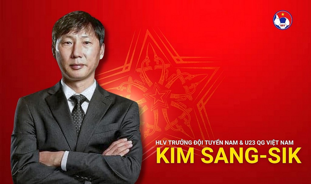 Ông Kim Sang-sik làm HLV trưởng Đội tuyển bóng đá  Việt Nam
