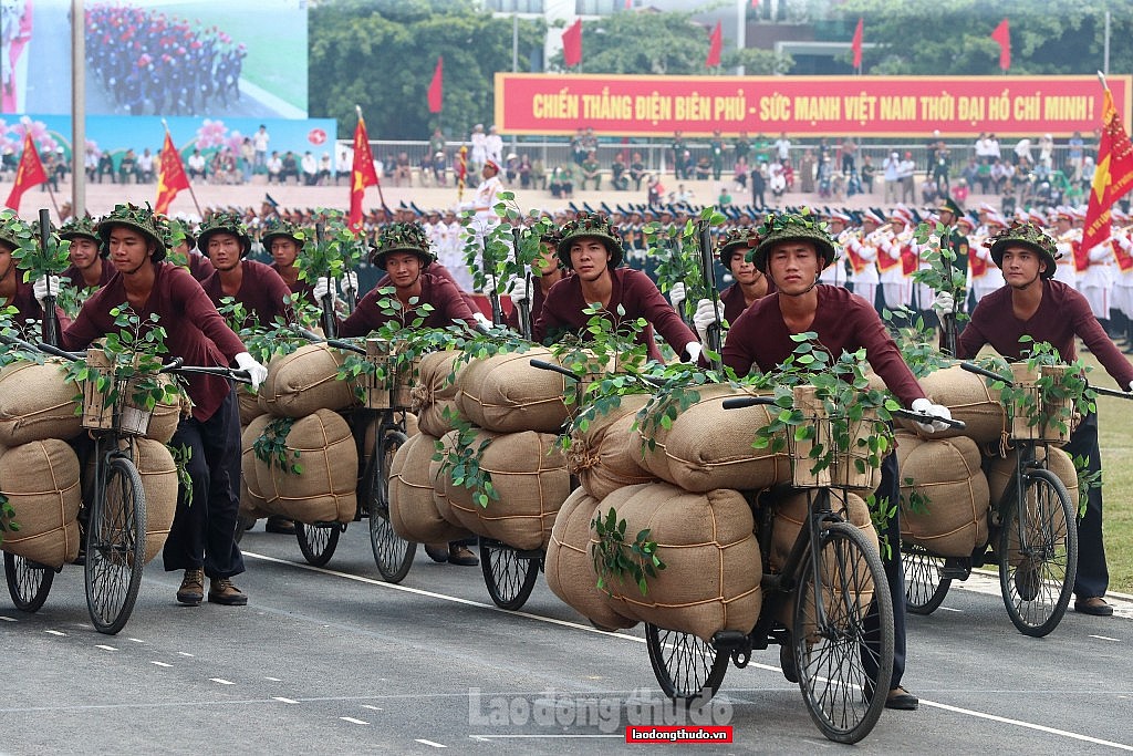 Tổng duyệt diễu binh, diễu hành kỷ niệm 70 năm Chiến thắng Điện Biên Phủ