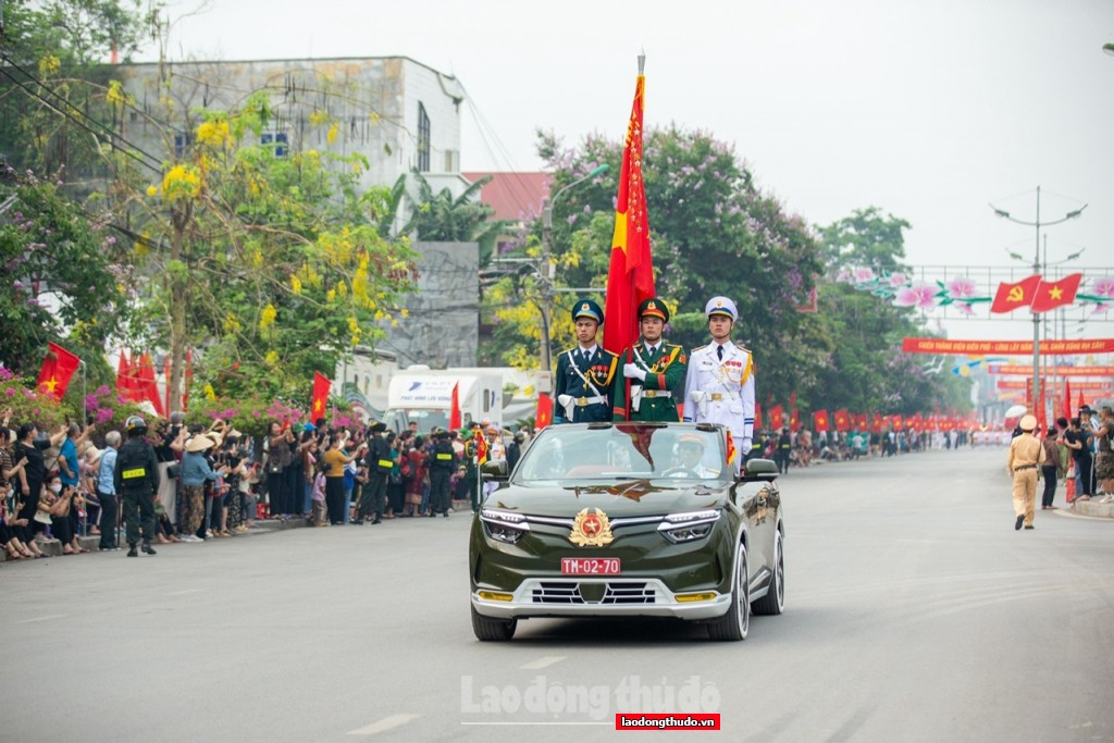 Tổng duyệt Lễ kỷ niệm 70 năm Chiến thắng Điện Biên Phủ