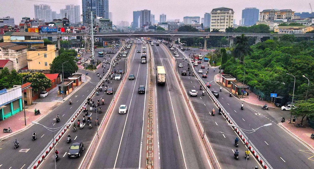 Hà Nội: Thông xe hai đơn nguyên cầu vượt Mai Dịch