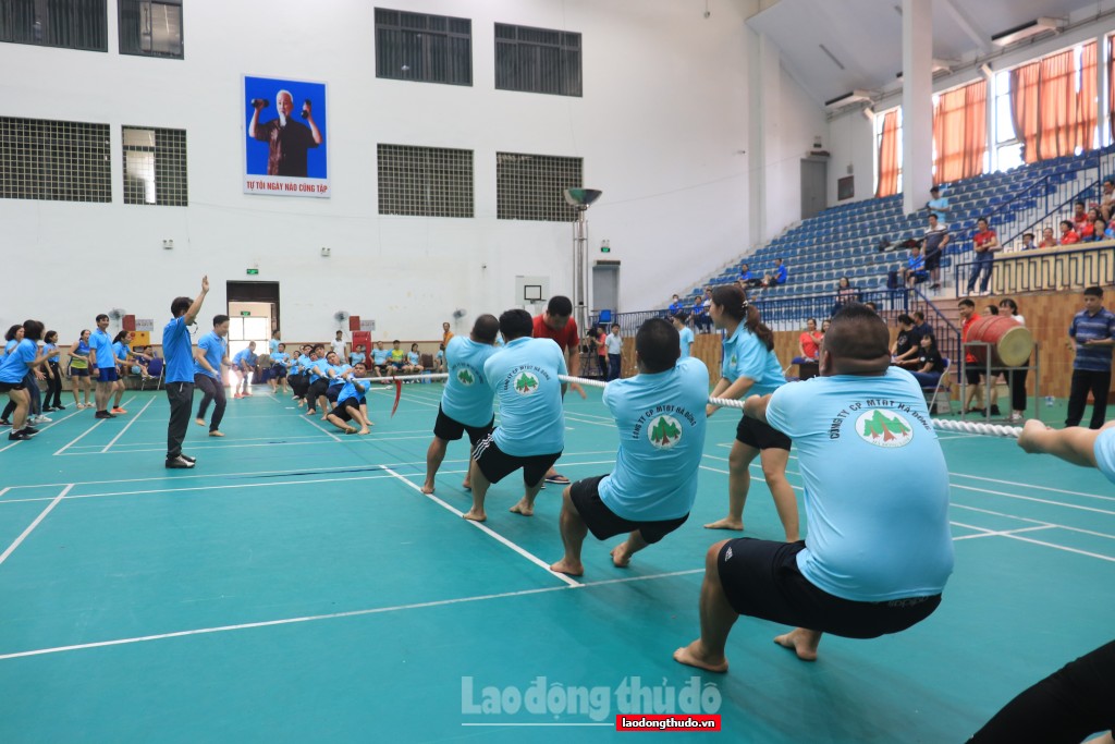 Gần 500 vận động viên tham gia Hội thao Công nhân, viên chức, lao động quận Hà Đông năm 2024