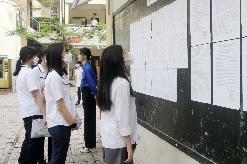 Hà Nội công bố số lượng học sinh dự tuyển vào lớp 10 của từng trường