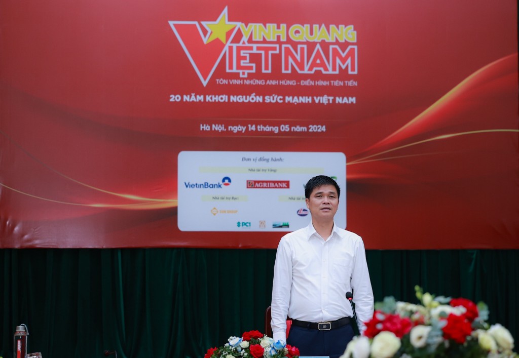 20 điển hình tiêu biểu sẽ được tôn vinh trong Chương trình Vinh quang Việt Nam năm 2024