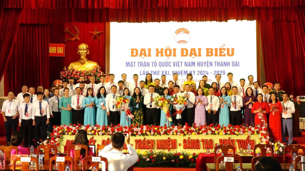 Tổ chức thành công Đại hội MTTQ Việt Nam huyện Thanh Oai