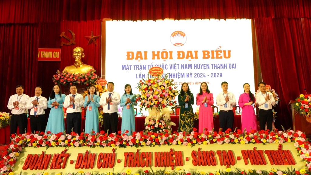 Tổ chức thành công Đại hội MTTQ Việt Nam huyện Thanh Oai