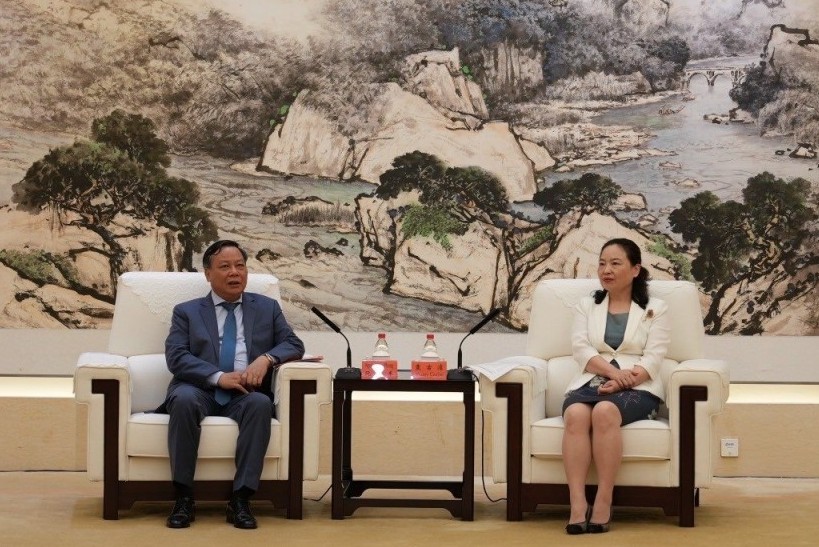 Đoàn đại biểu cấp cao thành phố Hà Nội thăm và làm việc tại tỉnh Quảng Đông