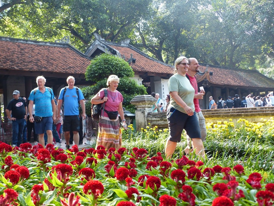 Gần 500 nghìn lượt khách du lịch quốc tế đến Hà Nội trong tháng 5