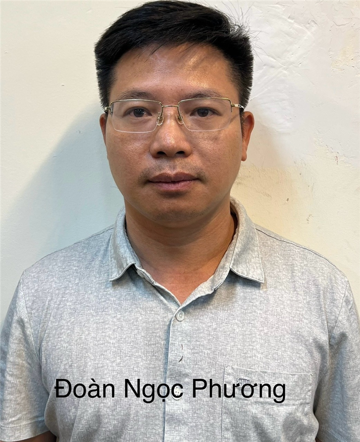 Bị can Đoàn Ngọc Phương.