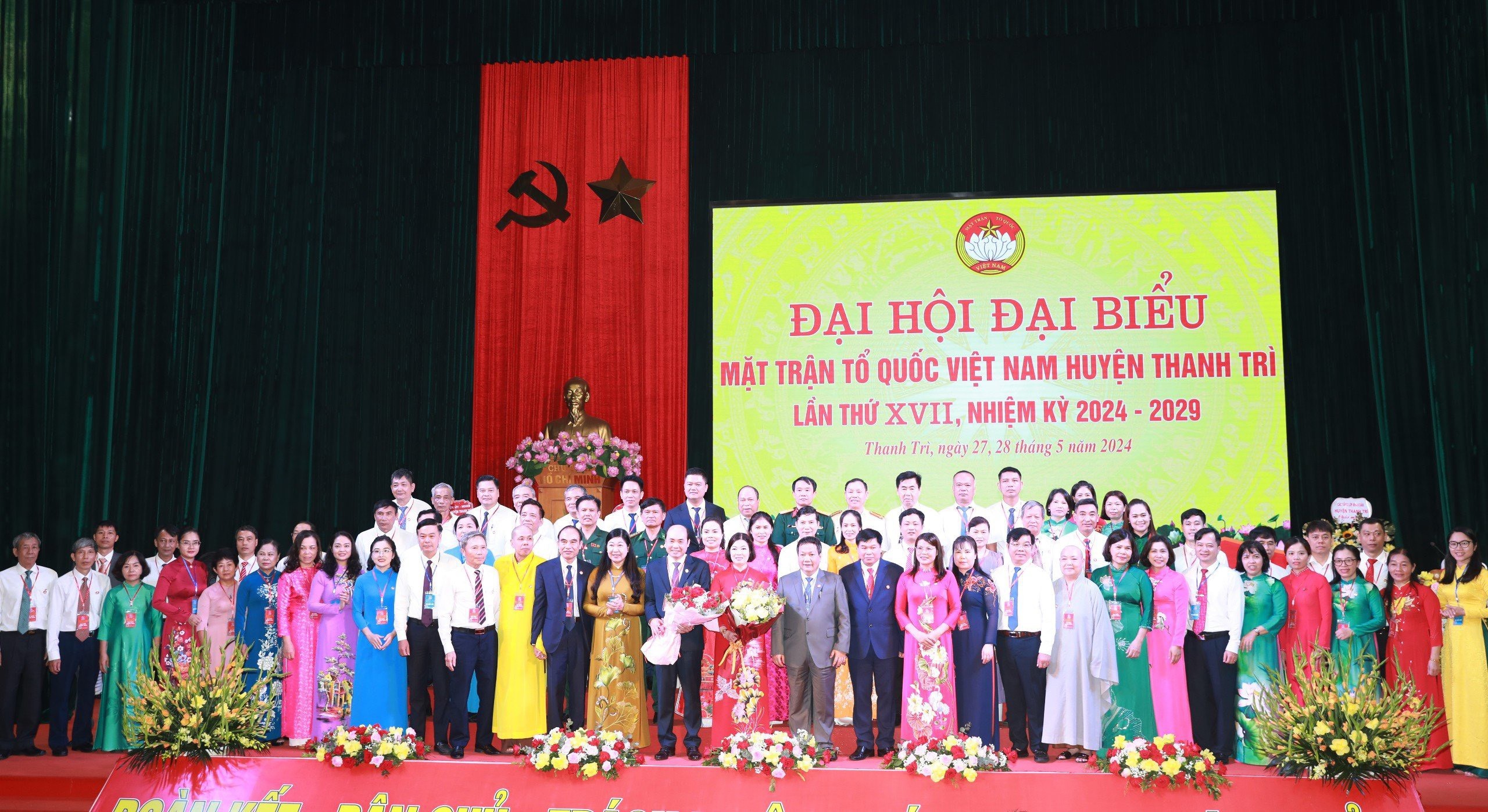 Đại hội Đại biểu Mặt trận Tổ quốc Việt Nam huyện Thanh Trì lần thứ XVII